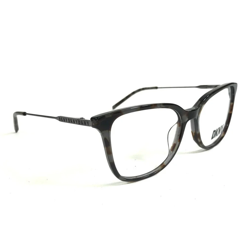 DKNY Eyeglasses Frames DK7004 015 Tortoise Gray Butterfly Full Rim 53-16-135